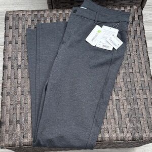 Athleta NWT Charcoal Stretch Knit Trousers